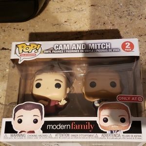 Funko Pop Cam and Mitch Modern Family nwt